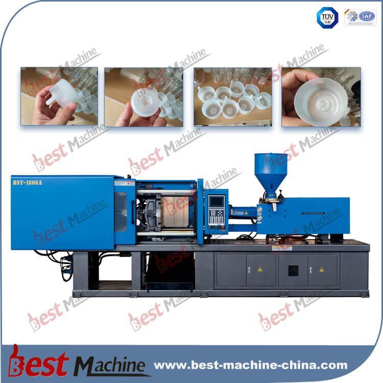 BST-1800A plastic 5 gallon bottle cap injection molding machine