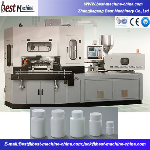 BSD-50C Injection Blow Molding Machine For Medical Bottle