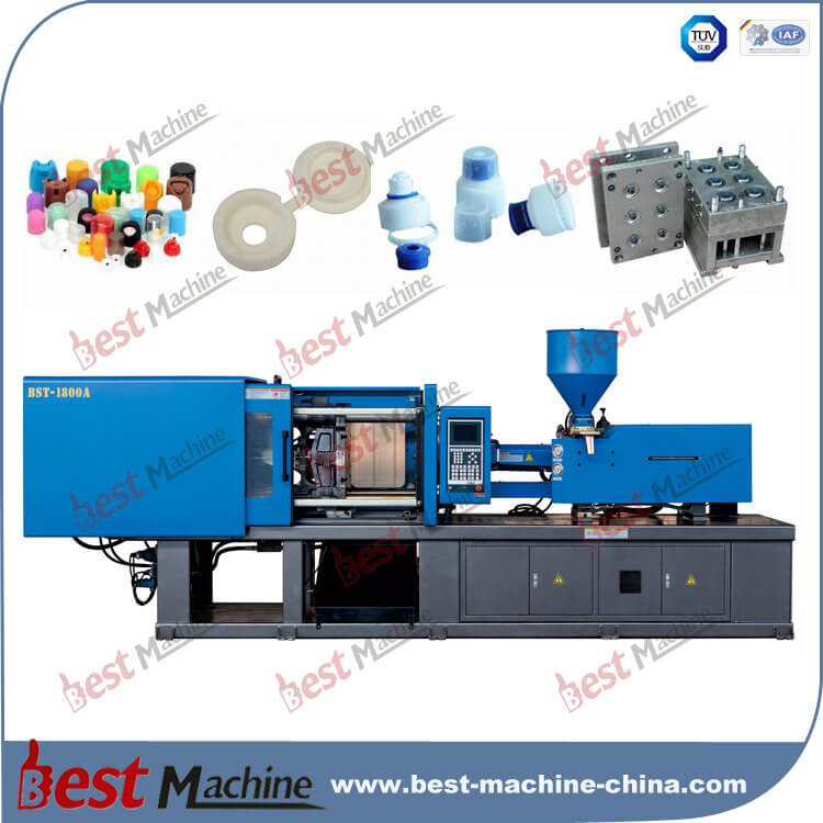 BST-1800A plastic flip cap injection molding machine